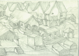 Archs. 1937. P., pencil. 21x30.